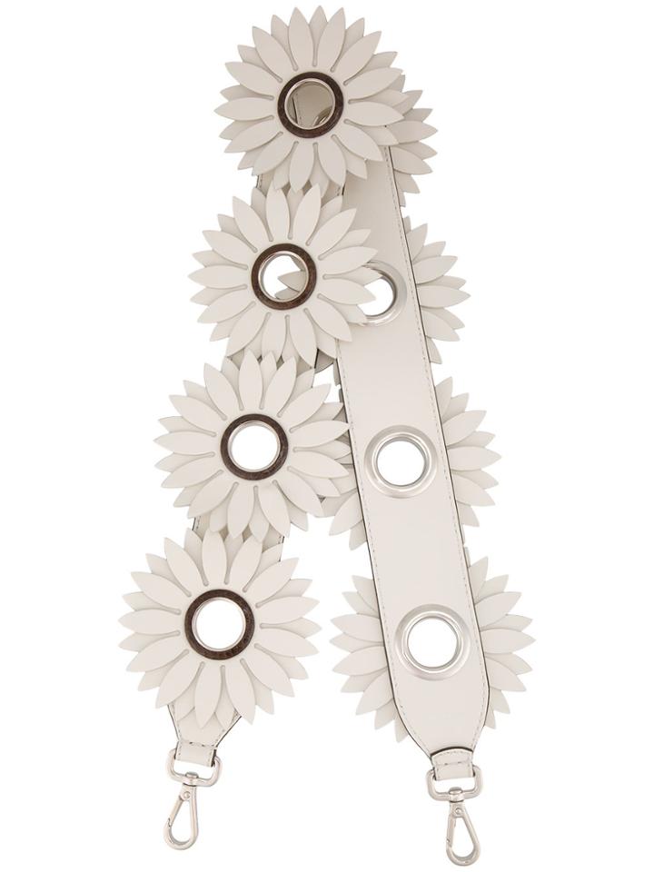 Fendi Strap You Daisy Strap - White