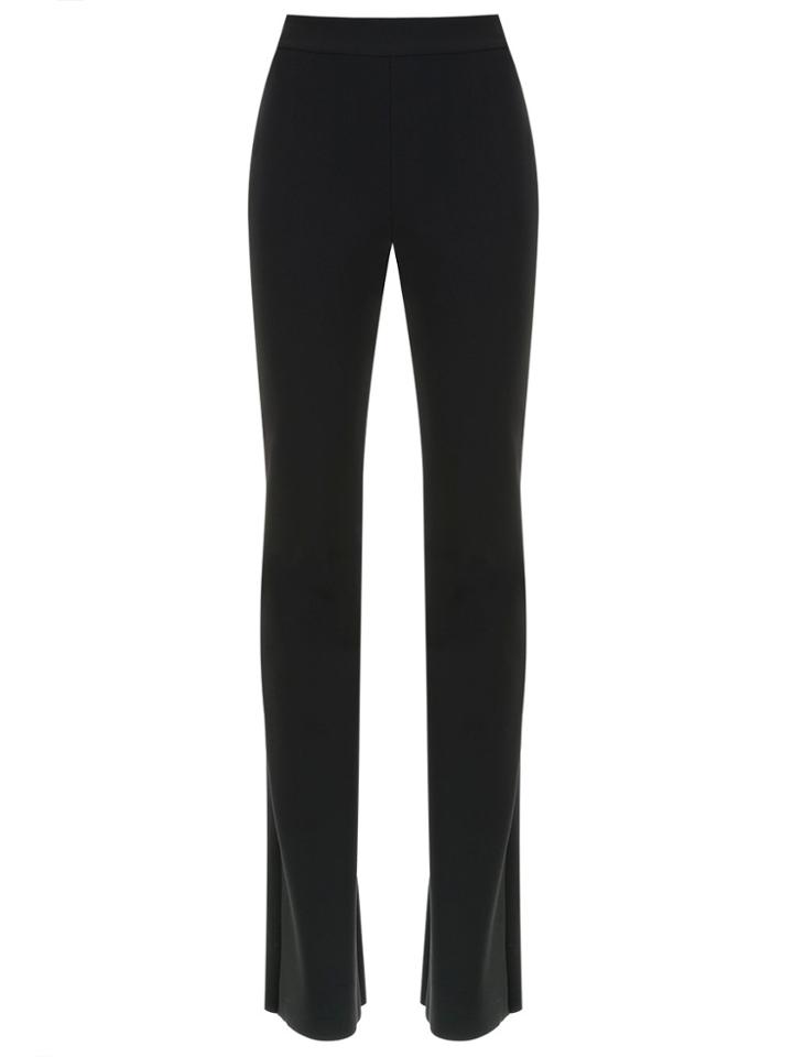 Gloria Coelho High Waisted Trousers - Black