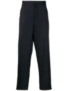 Comme Des Garçons Straight Fit Trousers - Blue