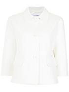 Gloria Coelho Cropped Sleeves Blazer - Unavailable