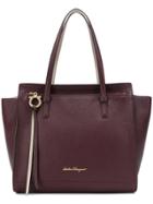 Salvatore Ferragamo Classic Tote - Pink & Purple