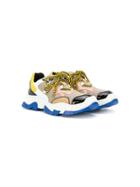 No21 Kids Lace-up Sneakers - Neutrals