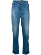 Closed Cropped Slim Jeans - Blue