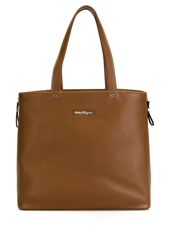 Salvatore Ferragamo Open Top Tote