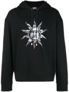 Fausto Puglisi Sun Print Hoodie - Black