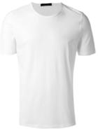 Roberto Collina Classic T-shirt, Men's, Size: 50, White, Cotton