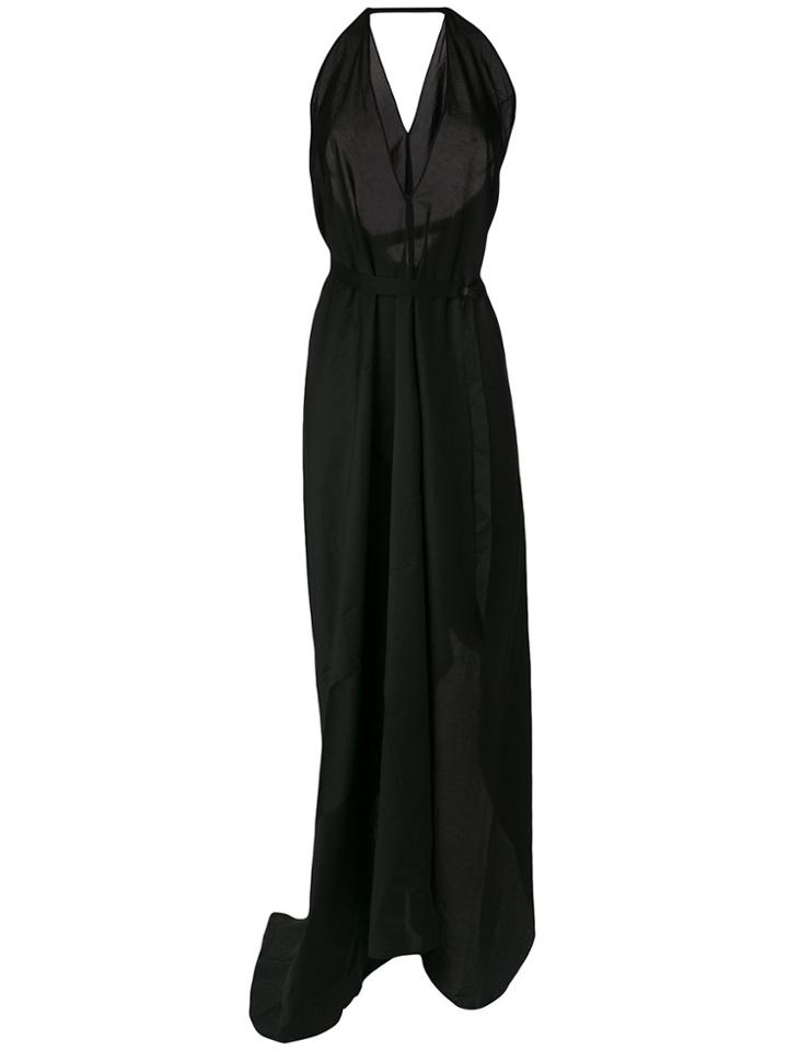 Lost & Found Ria Dunn Poplin Gown - Black