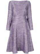Lela Rose Sequin Embellished Dress - Purple