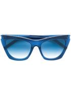 Saint Laurent Kate Sunglasses - Blue