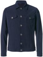 Eleventy - Classic Collar Jacket - Men - Cotton - 48, Blue, Cotton