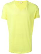 Orlebar Brown V-neck T-shirt - Yellow & Orange