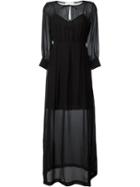 L Autre Chose Layered Dress, Women's, Size: 42, Black, Silk