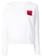 Alexander Wang Logo Knit Jumper - White