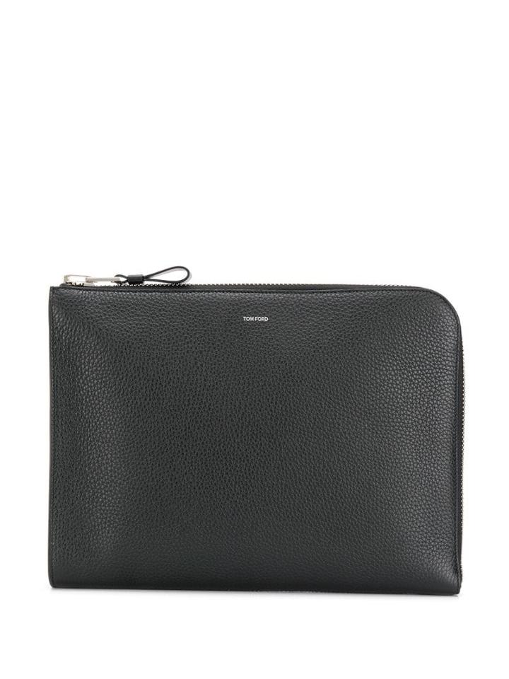 Tom Ford Zip-around Clutch - Black