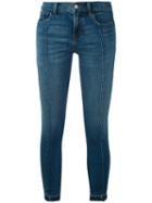 J Brand - Cropped Skinny Jeans - Women - Cotton/polyurethane - 29, Blue, Cotton/polyurethane