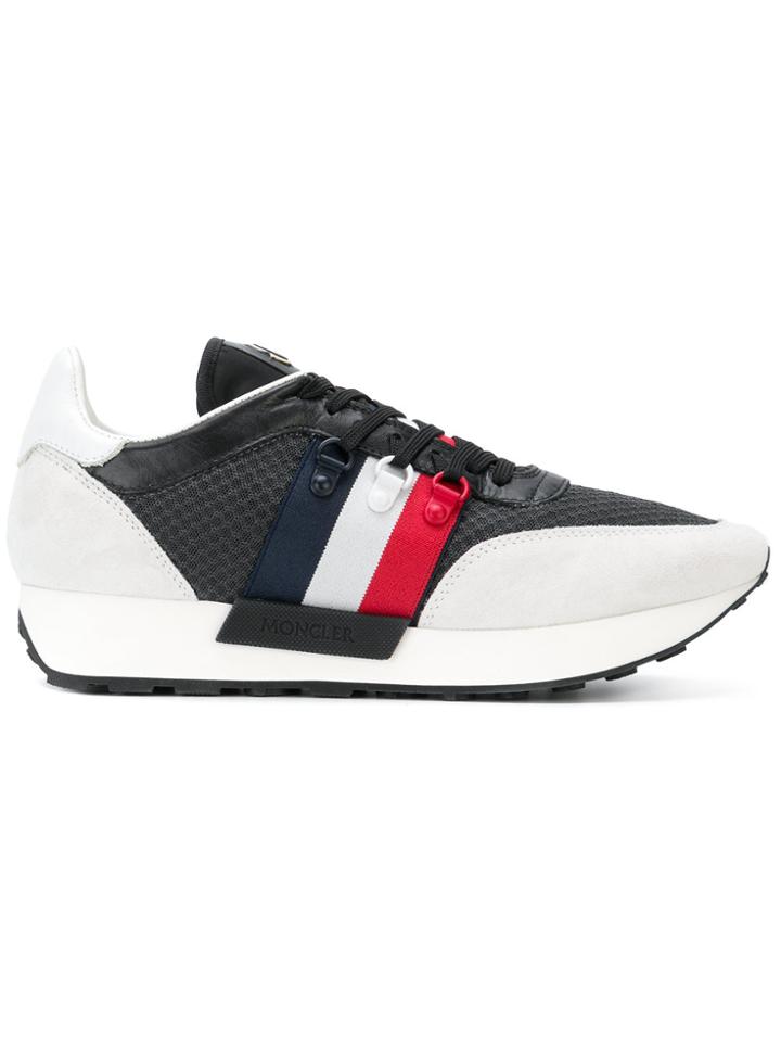 Moncler Designer Sign Sneakers - White