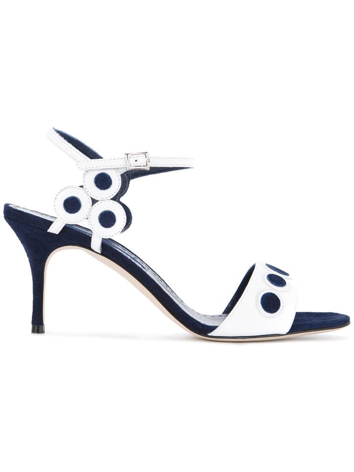 Manolo Blahnik Open-toe Sandals - Blue
