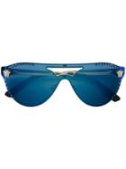 Versace Eyewear Glam Medusa Sunglasses - Blue