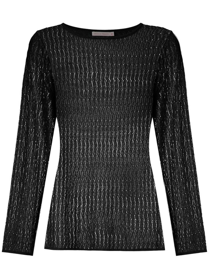 Cecilia Prado Blusa Ione - Black