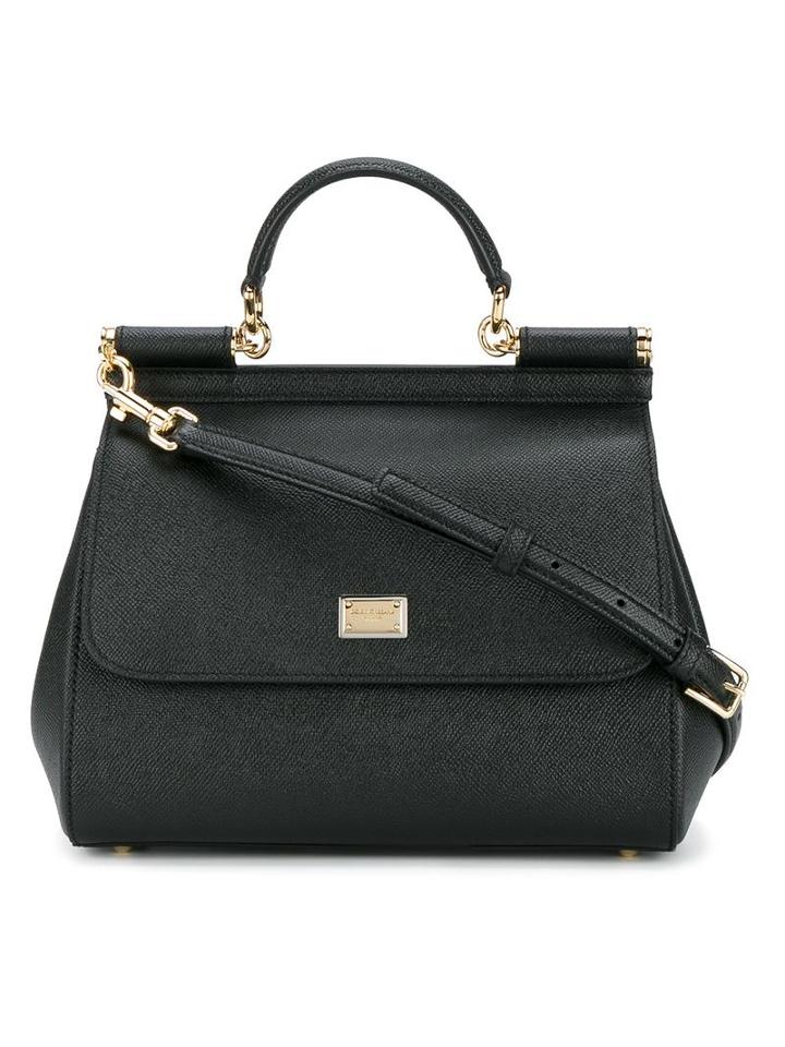 Dolce & Gabbana - Sicily Tote - Women - Leather - One Size, Women's, Black, Leather