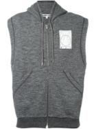 Mcq Alexander Mcqueen Sleeveless Zip Hoodie
