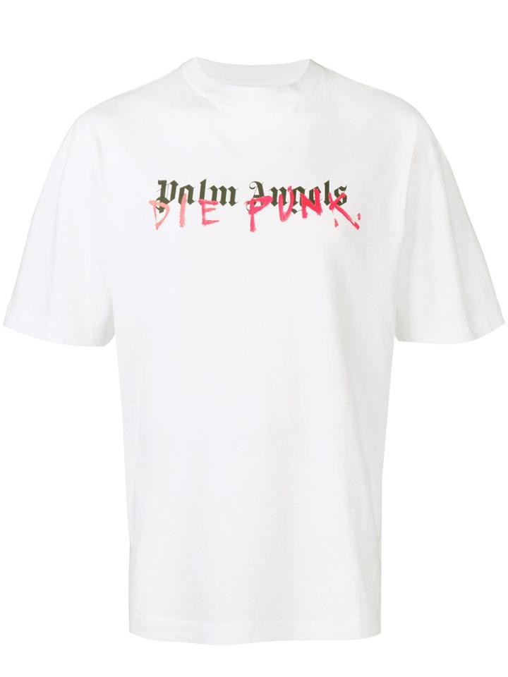 Palm Angels Palm Angels X Playboi Carti Printed Logo T-shirt - White