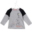 Armani Junior Graphic Print Top, Infant Boy's, Size: 9 Mth, Grey