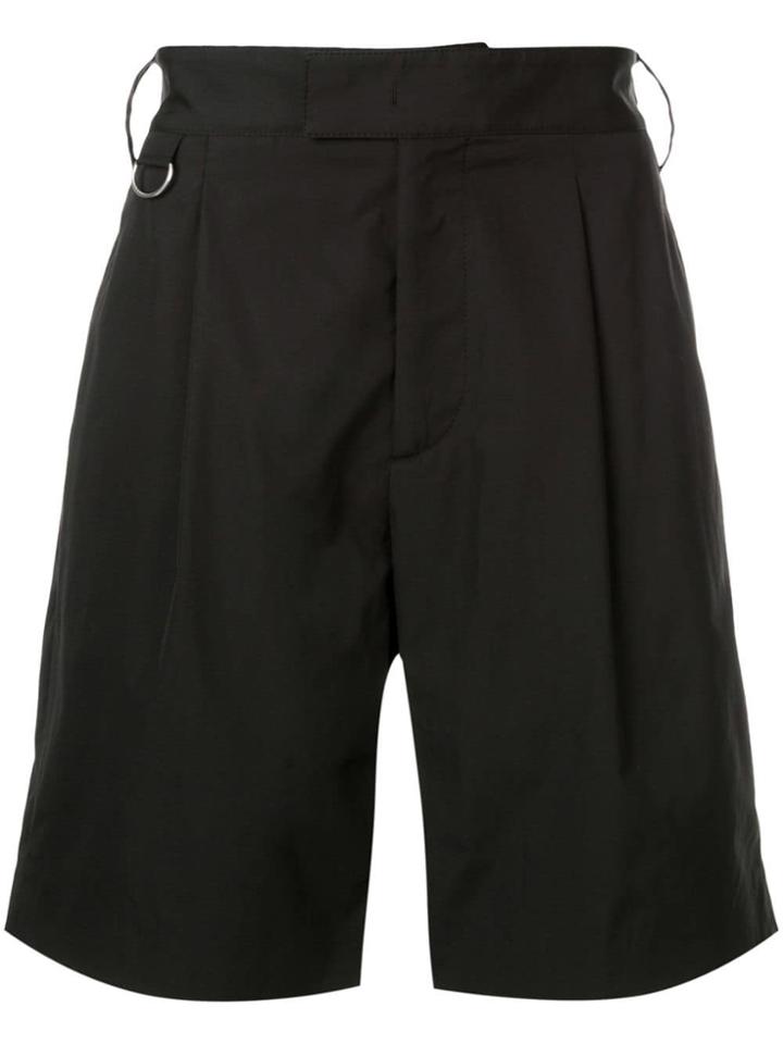 Stella Mccartney Concealed Front Fastening Shorts - Black