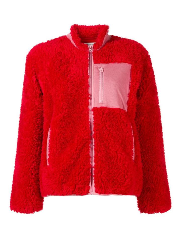 Ymc Colour-block Textured Jacket