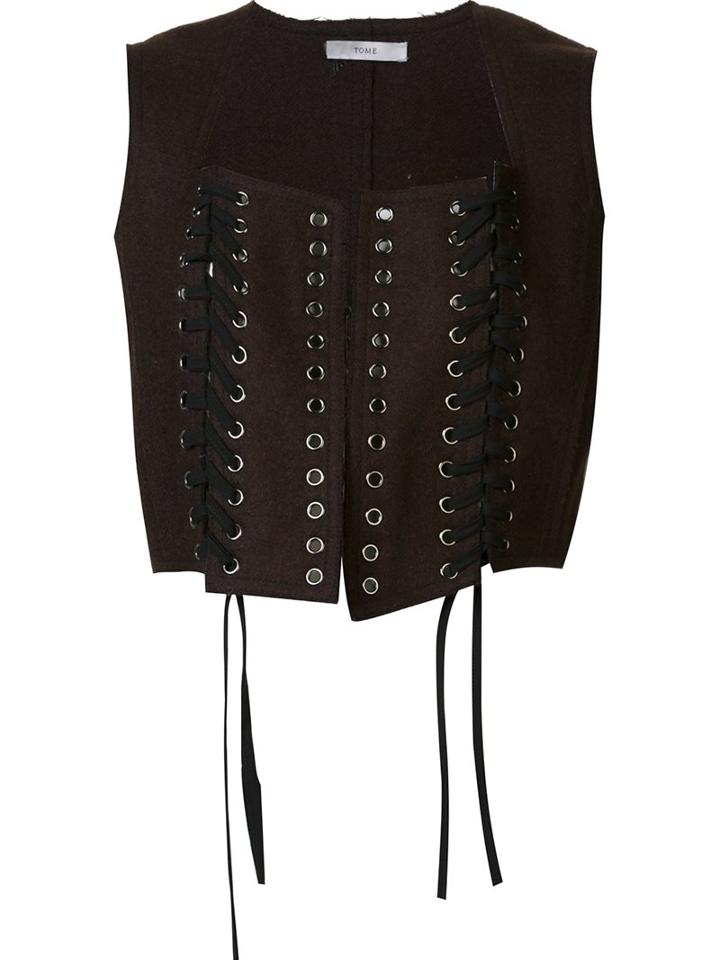 Tome Felt Tie Waistcoat