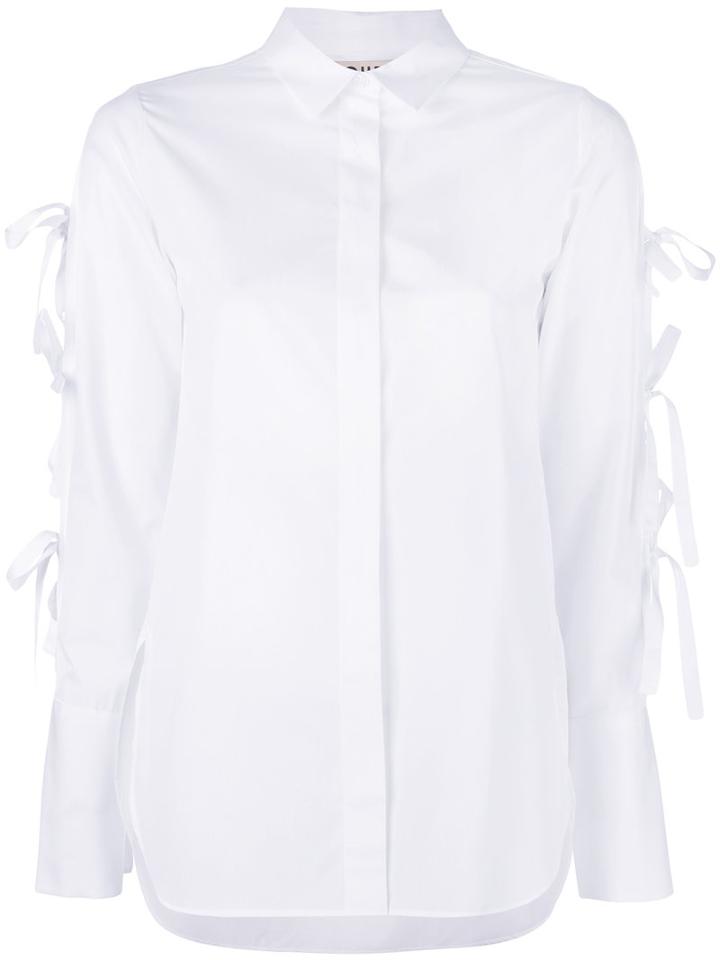 Jour/né - Knots Shirt - Women - Cotton - 38, White, Cotton