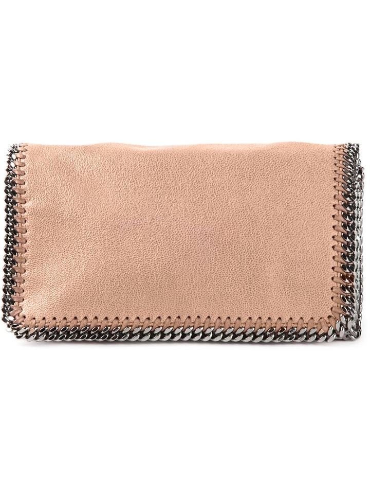 Stella Mccartney 'falabella' Shoulder Bag, Women's, Pink/purple, Polyester/artificial Leather