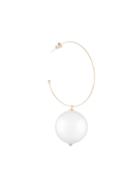 Simone Rocha Hoop Pearl Single Earring - Metallic