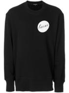 Ann Demeulemeester Logo Patch Sweatshirt - Black