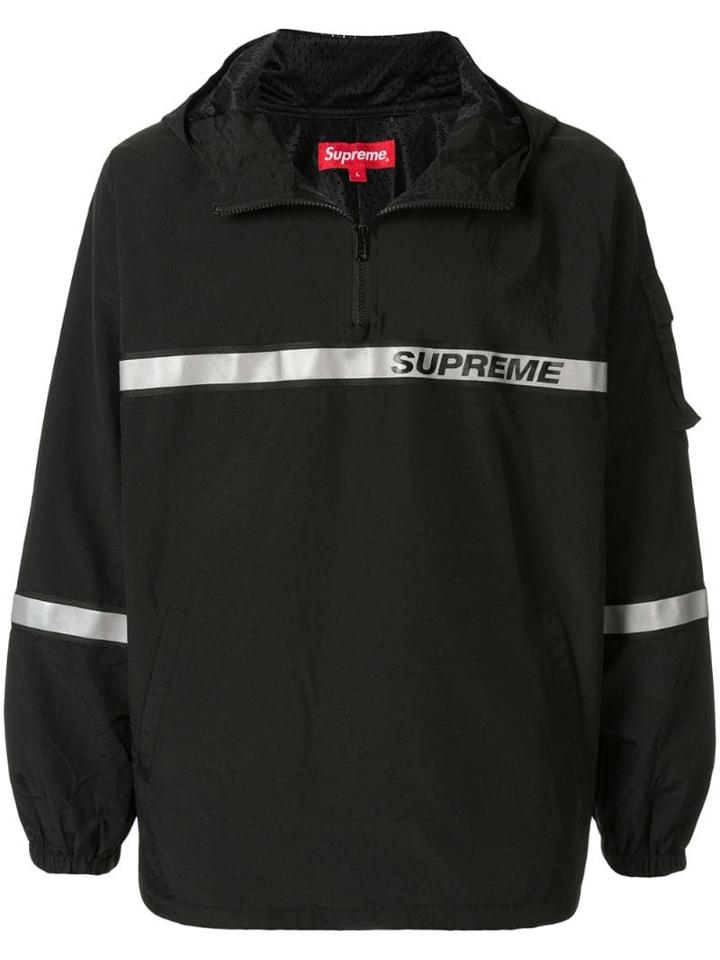 Supreme Reflective Tape Jacket - Black