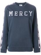 Zoe Karssen Mercy Embroidered Sweatshirt - Blue