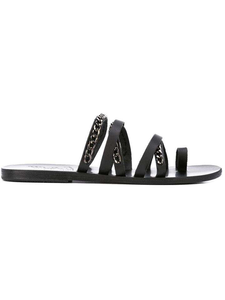 Ancient Greek Sandals Niki Chain Sandals - Black