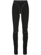 Mugler Scuba Tech Leggings - Black