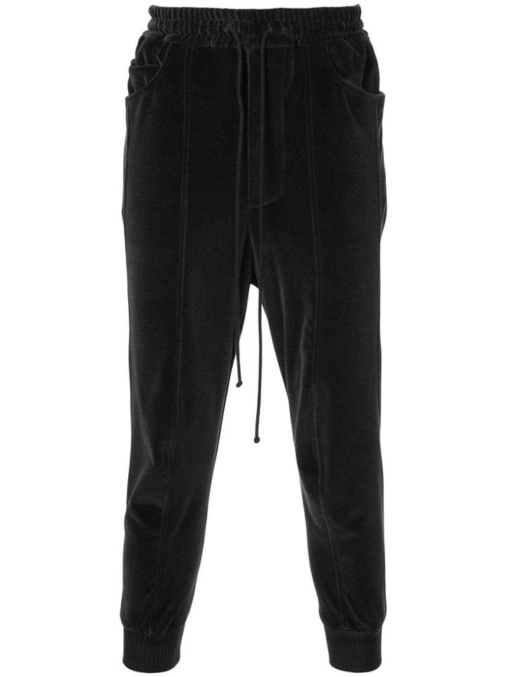 Song For The Mute Relaxed Fit Track Trousers - Black