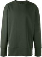 Blk Dnm Crew Neck Sweatshirt, Men's, Size: Small, Green, Cotton