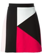 Msgm Geometric Short Skirt, Women's, Size: 42, Polyamide/spandex/elastane/viscose