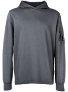 Cp Company Drawstring Hooded Sweatshirt - Grey