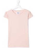 Douuod Kids Teen Short-sleeve Fitted T-shirt - Pink