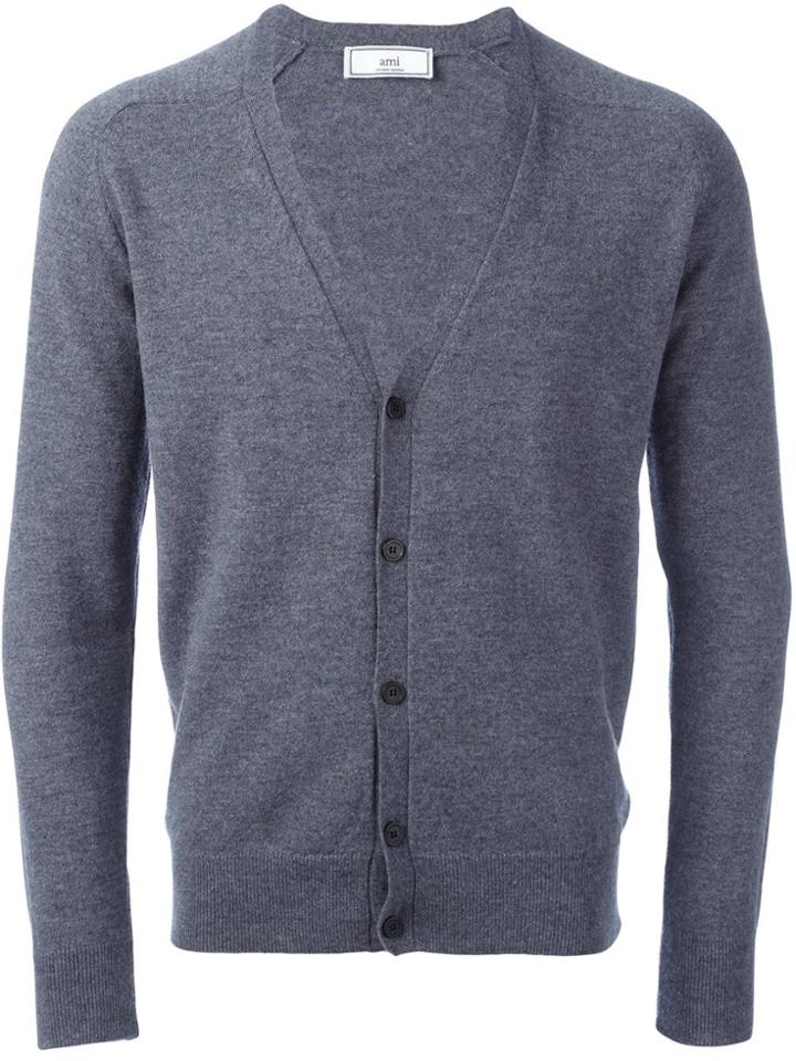 Ami Alexandre Mattiussi Cardigan - Grey