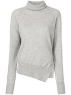 Zanone Side Slit Jumper - Grey