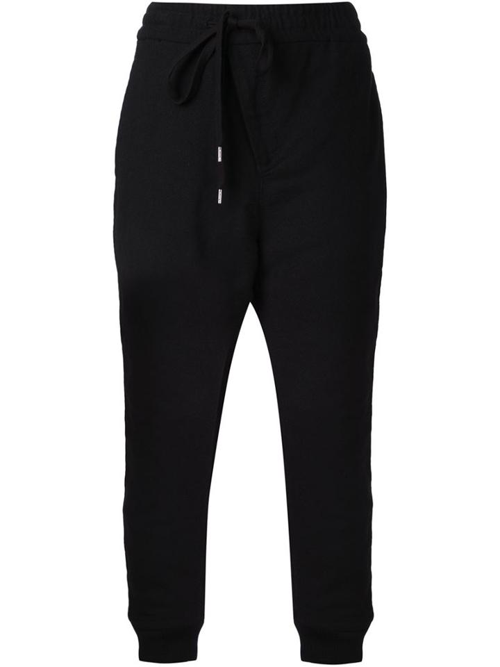 The Viridi-anne Drawstring Ribbed Track Pants