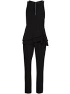 Elie Saab Layered Front Sleeveless Jumpsuit