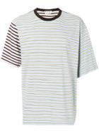 Marni Contrast Striped T-shirt - Blue