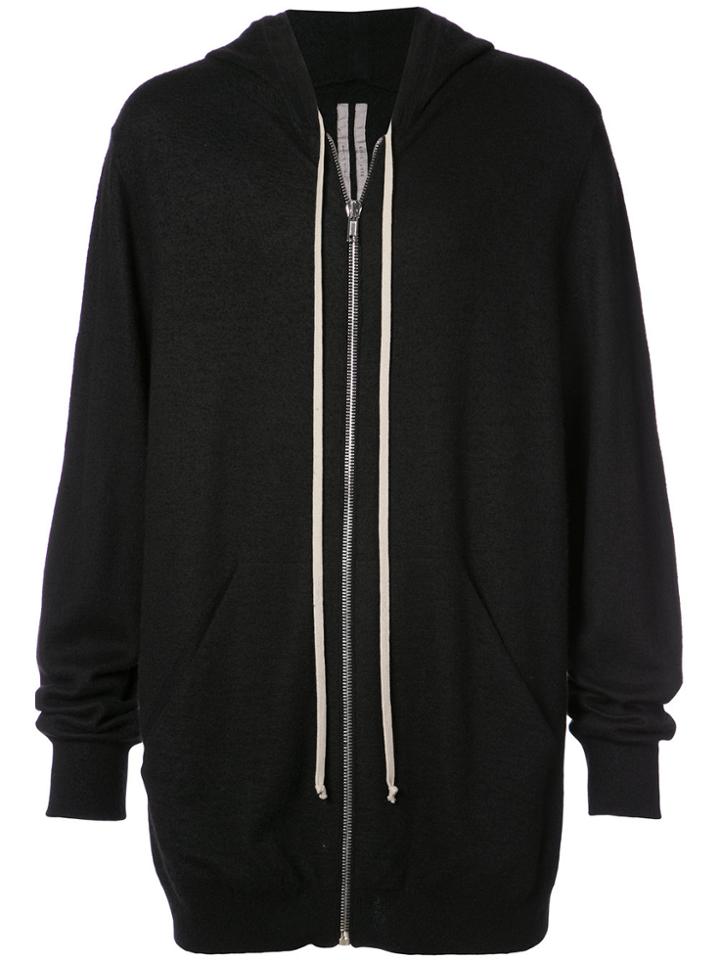 Rick Owens Forever Hoodie - Black