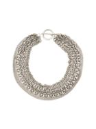 Ann Demeulemeester Variety Chain Necklace - Silver
